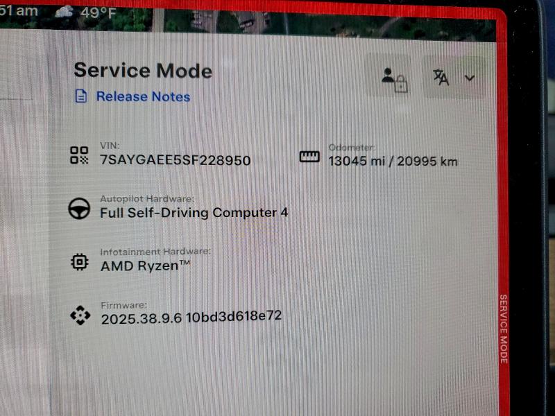 Photo 9 from auction – 2025 TESLA MODEL Y with VIN 7SAYGAEE5SF228950
