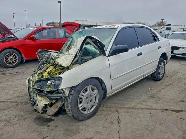 Photo 1 from auction – 2001 HONDA CIVIC LX with VIN 2HGES16521H566197