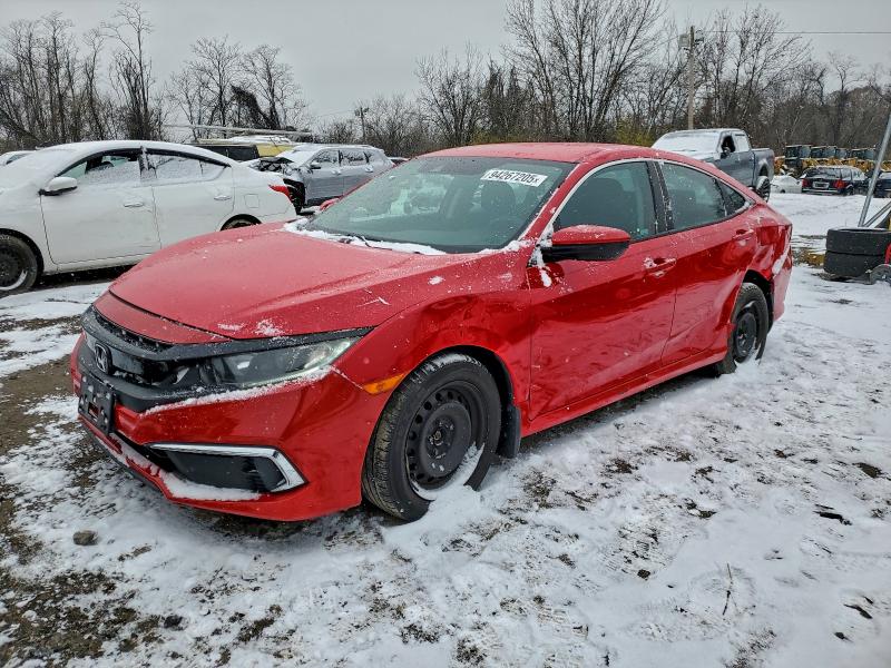 HONDA CIVIC LX 2020 with VIN 2HGFC2F62LH570611 - Photo from auction