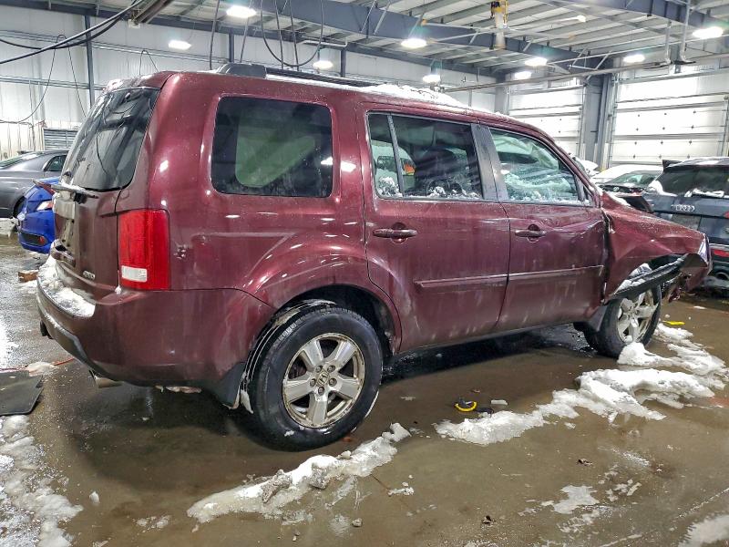 Photo 3 from auction – 2011 HONDA PILOT EXLN with VIN 5FNYF4H76BB033146