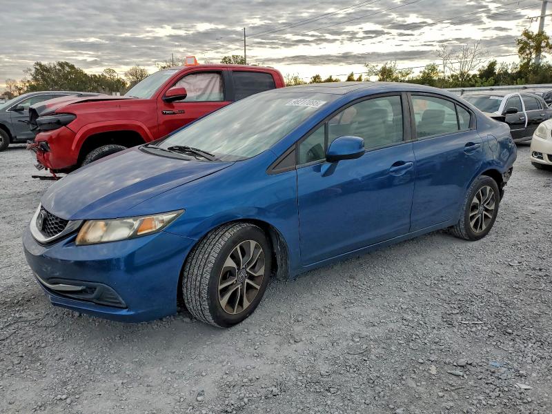 HONDA CIVIC 2013 with VIN 19XFB2F81DE290095 - Photo from auction