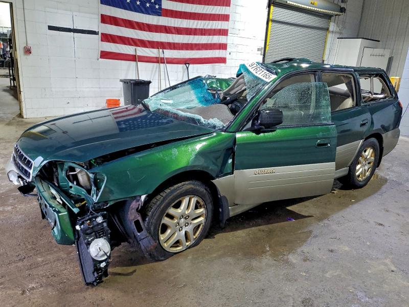SUBARU LEGACY OUT 2000 with VIN 4S3BH686XY6658429 - Photo from auction
