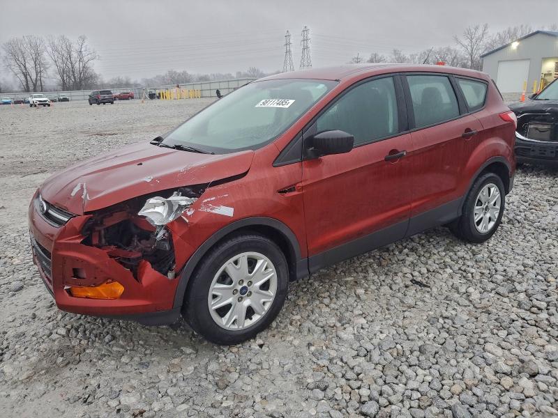 FORD ESCAPE S 2014 with VIN 1FMCU0F78EUC28586 - Photo from auction