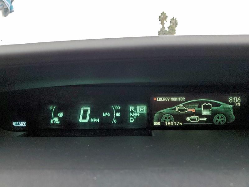 Photo 9 from auction – 2012 TOYOTA PRIUS with VIN JTDKN3DU3C5436860