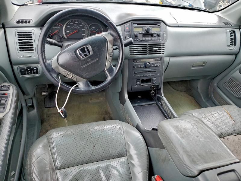 Photo 8 from auction – 2005 HONDA PILOT EXL with VIN 2HKYF18585H521310