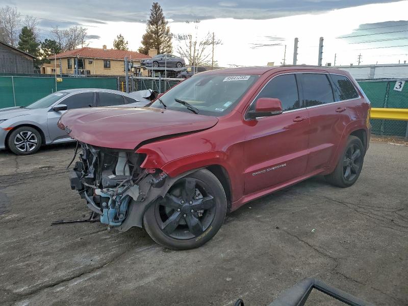 JEEP GRAND CHER 2015 with VIN 1C4RJFCGXFC124056 - Photo from auction