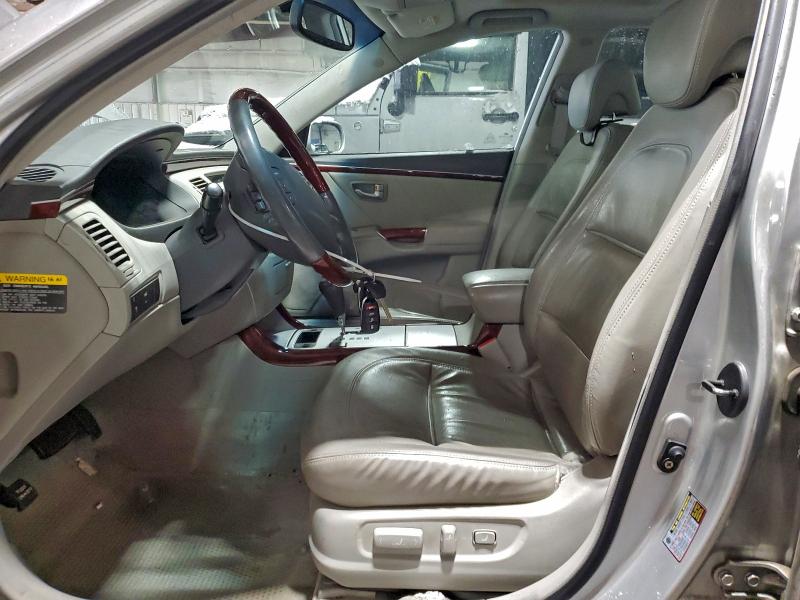 Photo 7 from auction – 2007 HYUNDAI AZERA SE with VIN KMHFC46F37A207437