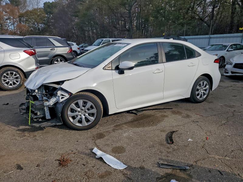 TOYOTA COROLLA LE 2020 with VIN 5YFEPRAE3LP078539 - Photo from auction
