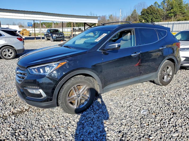 HYUNDAI SANTA FE S 2017 with VIN 5NMZU3LB0HH012896 - Photo from auction