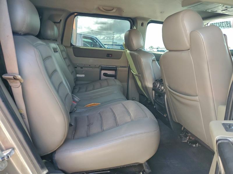 Photo 10 from auction – 2003 HUMMER H2 with VIN 5GRGN23U53H108984