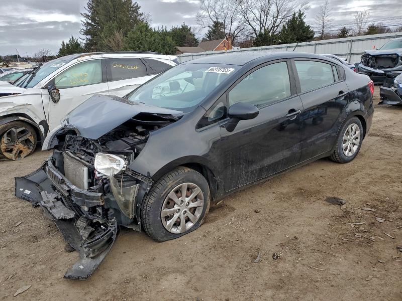KIA RIO LX 2017 with VIN KNADM4A3XH6061254 - Photo from auction