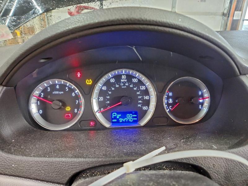 Photo 9 from auction – 2009 HYUNDAI SONATA GLS with VIN 5NPET46C49H553465