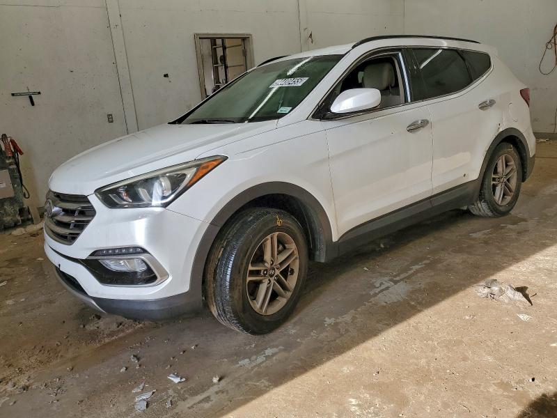 HYUNDAI SANTA FE S 2017 with VIN 5NMZU3LB1HH036317 - Photo from auction