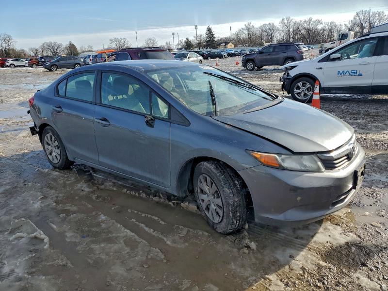 Photo 4 from auction – 2012 HONDA CIVIC LX with VIN 19XFB2F52CE102737