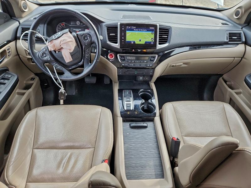 Photo 8 from auction – 2018 HONDA PILOT ELIT with VIN 5FNYF6H04JB015368