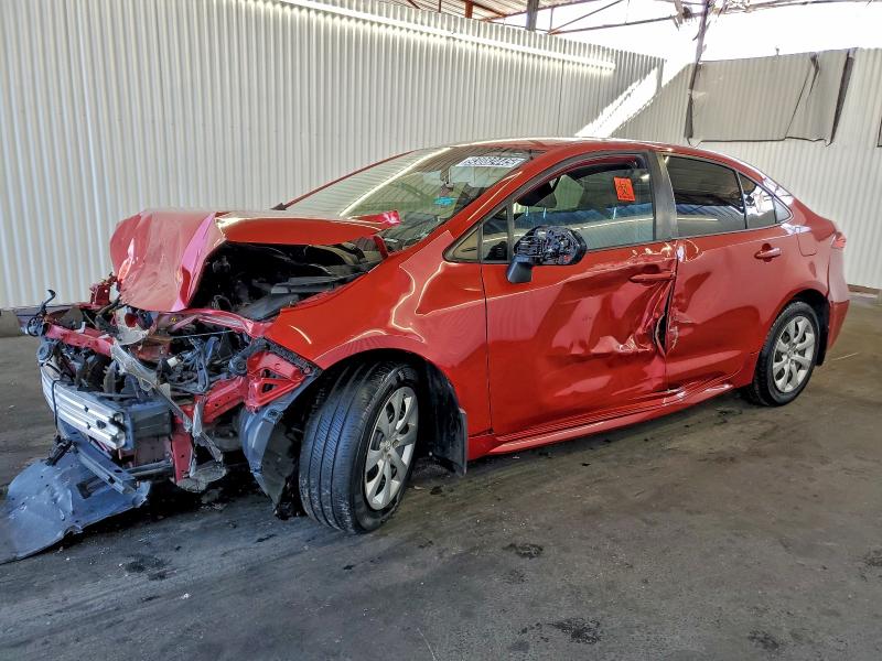 TOYOTA COROLLA LE 2021 with VIN JTDEPMAE5MJ163035 - Photo from auction