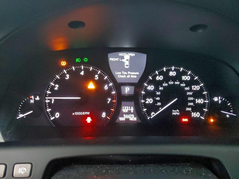 Photo 9 from auction – 2012 LEXUS LS 460 with VIN JTHBL5EF2C5111908