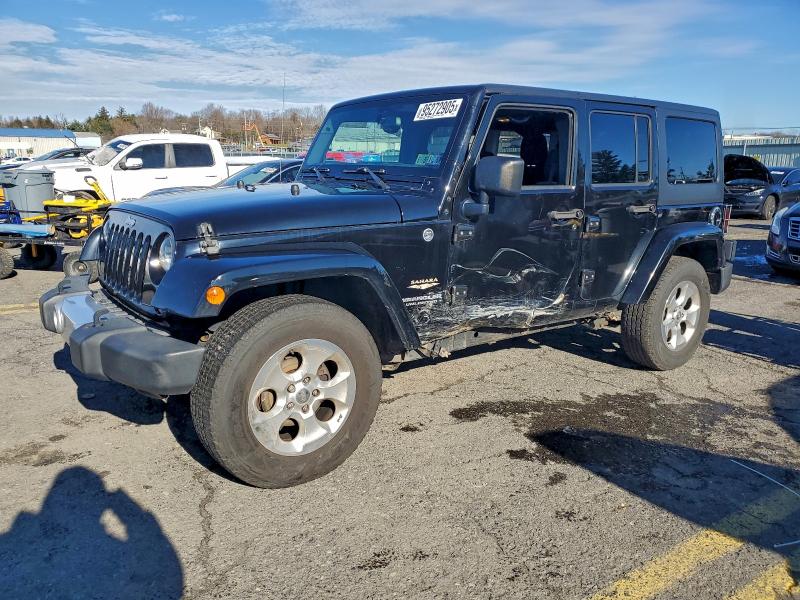 JEEP WRANGLER U 2015 with VIN 1C4BJWEGXFL557911 - Photo from auction