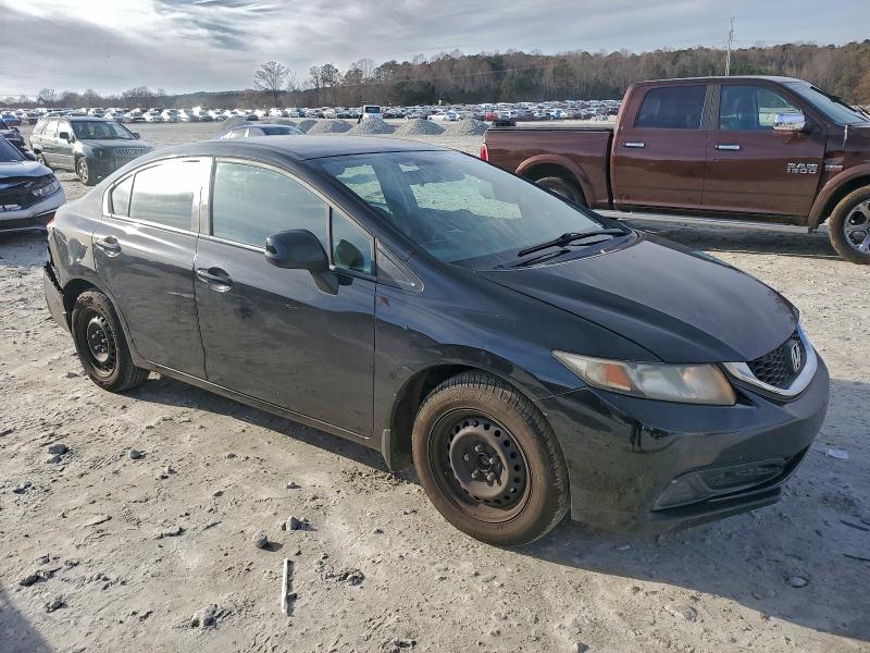 Photo 4 from auction – 2013 HONDA CIVIC with VIN 19XFB2F59DE039735