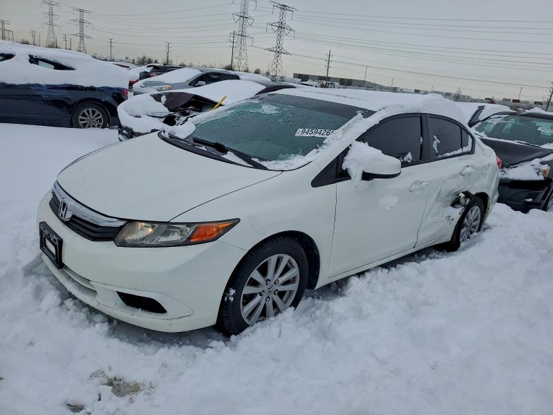 HONDA CIVIC EX 2012 with VIN 19XFB2F89CE378424 - Photo from auction