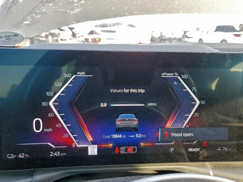 Photo 9 from auction – 2023 BMW I4 EDRIVE with VIN WBY43AW0XPFP64689
