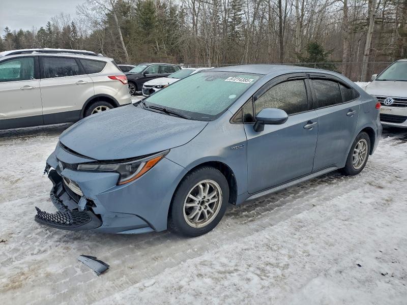 TOYOTA COROLLA LE 2020 with VIN JTDBBRBE3LJ004347 - Photo from auction