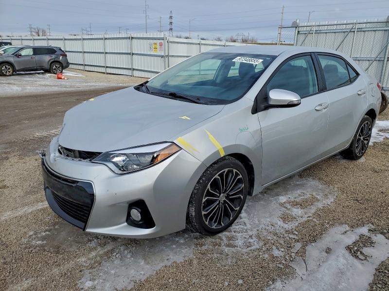 TOYOTA COROLLA L 2015 with VIN 2T1BURHE3FC297183 - Photo from auction