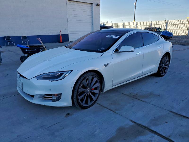 TESLA MODEL S 2016 with VIN 5YJSA1E41GF168149 - Photo from auction
