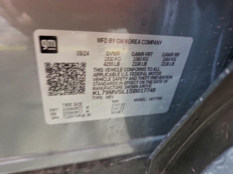 Photo 14 from auction – 2025 CHEVROLET TRAILBLAZE with VIN KL79MVSL1SB017748