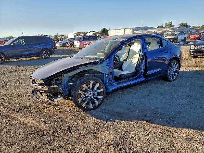 TESLA MODEL 3 2024 with VIN 5YJ3E1EB0RF793572 - Photo from auction