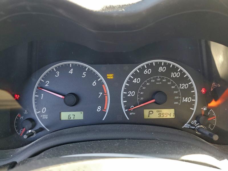 Photo 9 from auction – 2011 TOYOTA COROLLA BA with VIN 2T1BU4EE6BC711784
