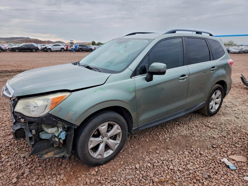 SUBARU FORESTER 2 2014 with VIN JF2SJAMCXEH457750 - Photo from auction