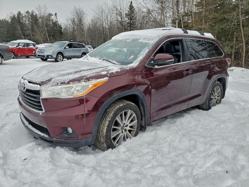 TOYOTA HIGHLANDER 2016 with VIN 5TDJKRFH6GS262645 - Photo from auction