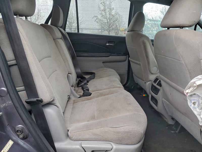 Photo 11 from auction – 2016 HONDA PILOT EX with VIN 5FNYF6H38GB069680