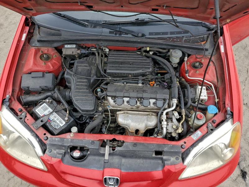 Photo 11 from auction – 2001 HONDA CIVIC EX with VIN 1HGEM22901L031381