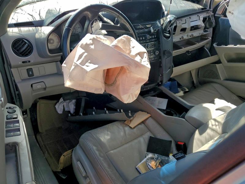 Photo 8 from auction – 2012 HONDA PILOT EXL with VIN 5FNYF3H57CB029293