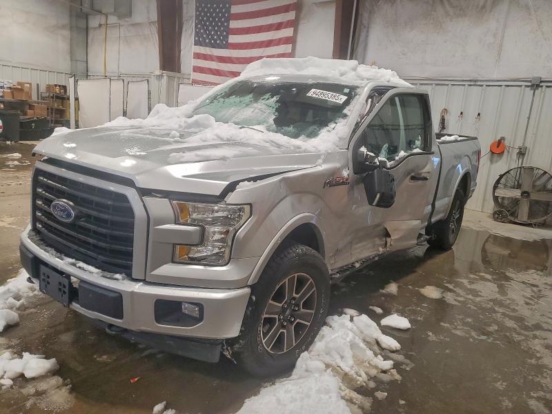FORD F150 SUPER 2017 with VIN 1FTFX1EF5HFA16485 - Photo from auction