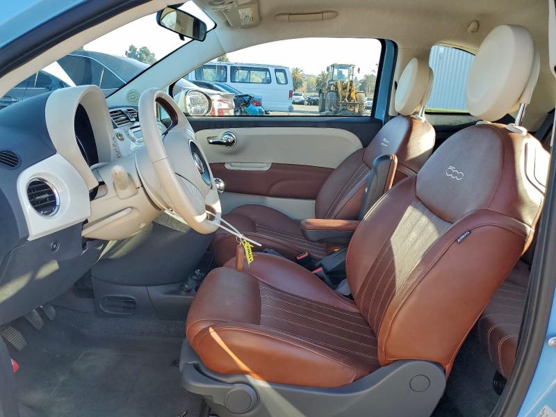 Photo 7 from auction – 2015 FIAT 500 LOUNGE with VIN 3C3CFFCR3FT555968