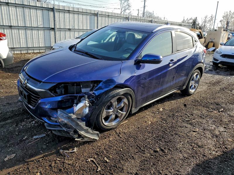 HONDA HR-V EXL 2017 with VIN 3CZRU6H74HM732151 - Photo from auction