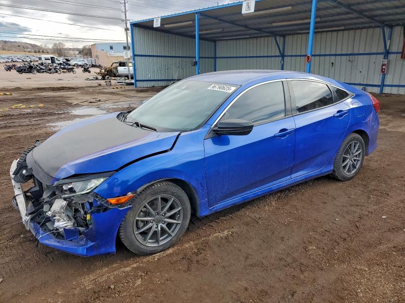 HONDA CIVIC LX 2019 with VIN 19XFC2F63KE042567 - Photo from auction