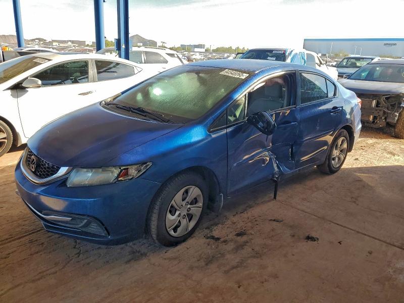 HONDA CIVIC LX 2015 with VIN 19XFB2F59FE095385 - Photo from auction