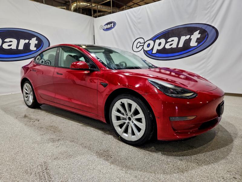Photo 4 from auction – 2022 TESLA MODEL 3 with VIN 5YJ3E1EA4NF304690