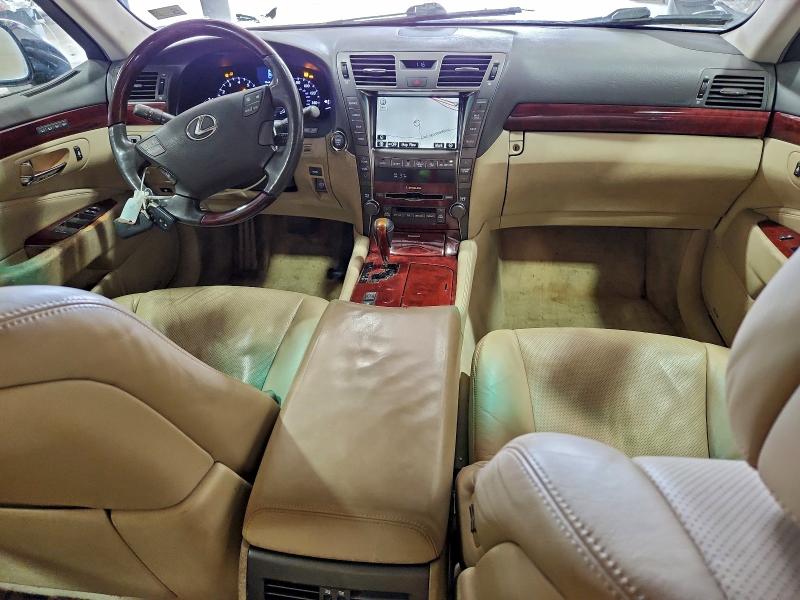 Photo 8 from auction – 2007 LEXUS LS 460 with VIN JTHBL46F675040887