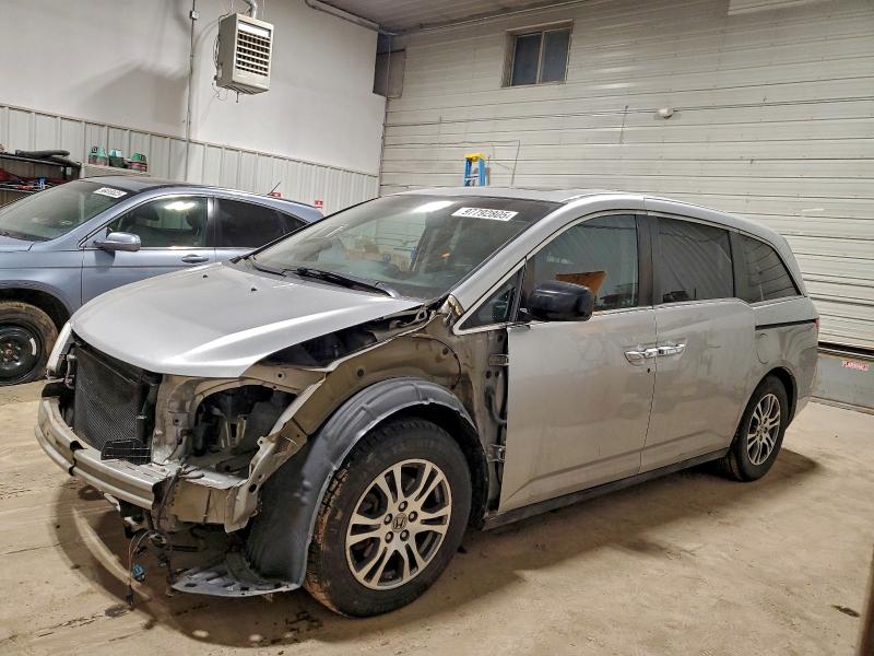 HONDA ODYSSEY EX 2012 with VIN 5FNRL5H61CB142478 - Photo from auction