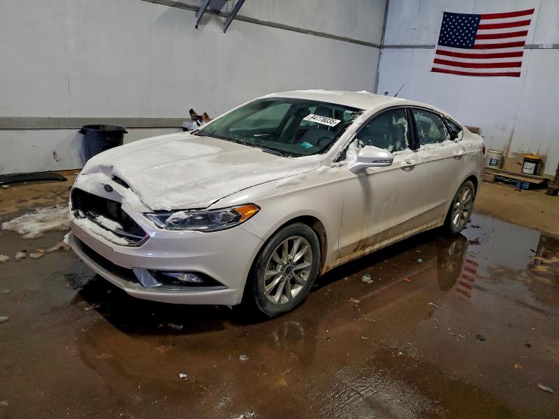FORD FUSION SE 2017 with VIN 3FA6P0HD4HR228257 - Photo from auction