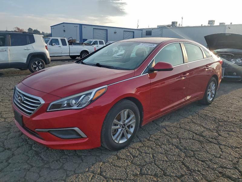 HYUNDAI SONATA SE 2017 with VIN 5NPE24AF3HH582765 - Photo from auction
