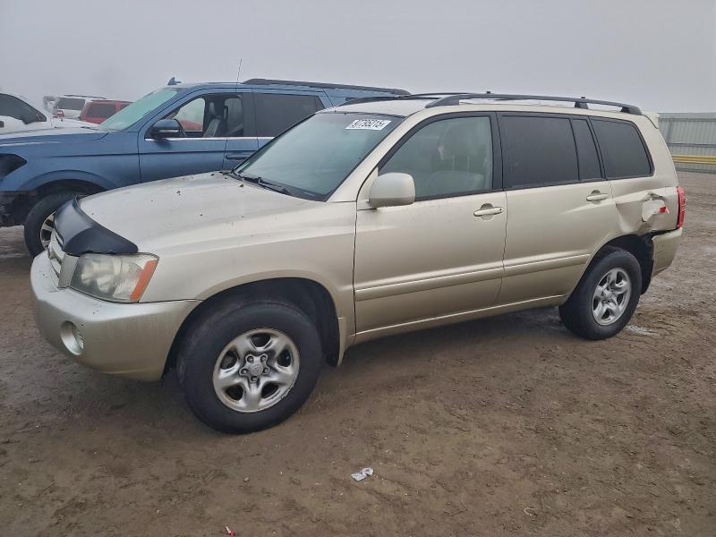 TOYOTA HIGHLANDER 2001 with VIN JTEHF21A410016543 - Photo from auction
