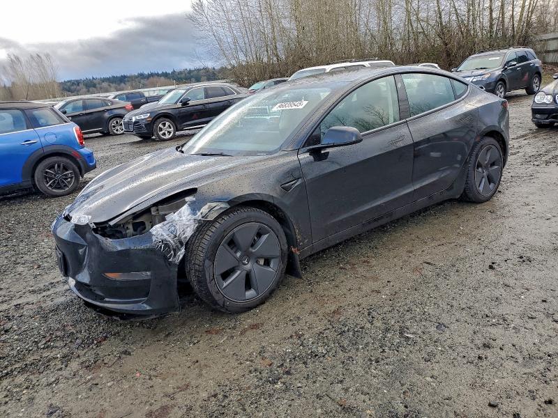 TESLA MODEL 3 2022 with VIN 5YJ3E1EB6NF207239 - Photo from auction