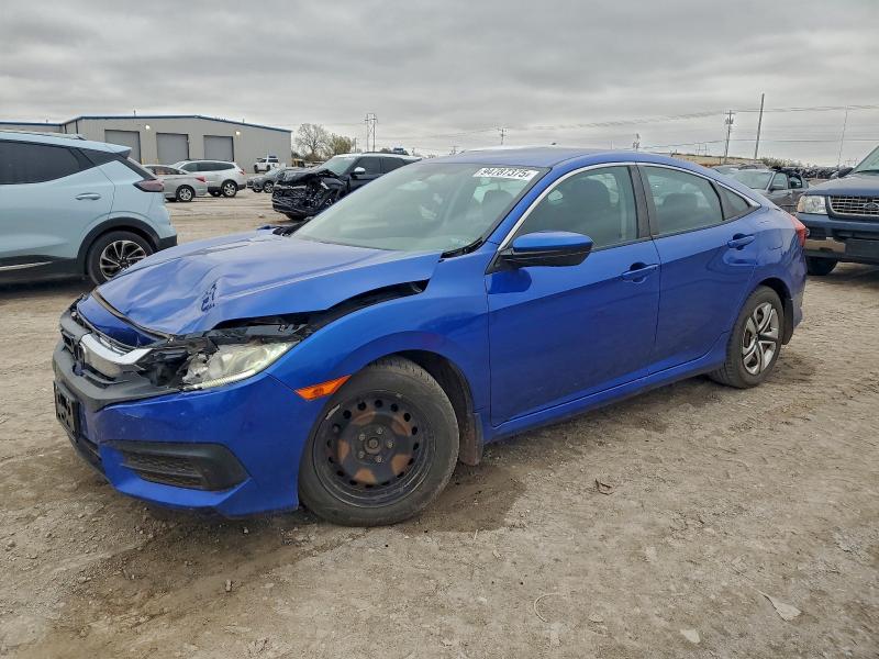 HONDA CIVIC LX 2017 with VIN 19XFC2F51HE042258 - Photo from auction