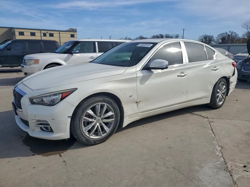 INFINITI Q50 BASE 2015 with VIN JN1BV7AR8FM406354 - Photo from auction